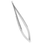 Castroviejo Needle Holder Curved With Out Lock