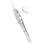 Livernois IOL Holding Forceps Angled