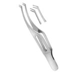 Polack Double Corneal Fixation Forceps