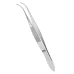 Tissue Forceps Delicate 1x2 Teeth Curved
